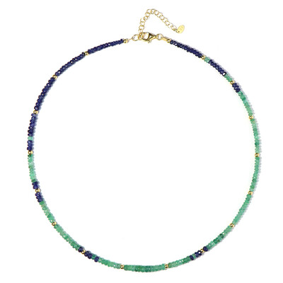 Collar en plata con Esmeralda de Zambia