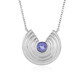 Collar en plata con Tanzanita (de Melo)