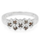 Anillo de hombre en plata con Diamante fantasía