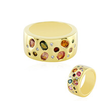 Anillo en plata con Turmalina