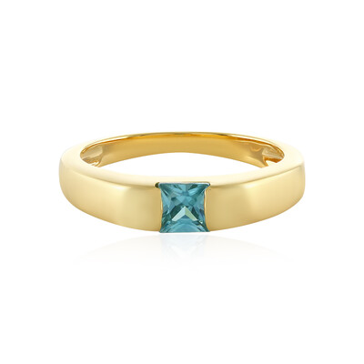 Anillo en plata con Zircón de Ratanak Kirí