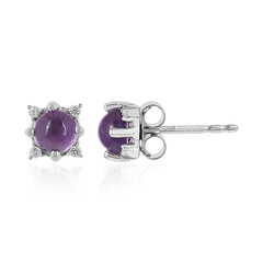 Pendientes en plata con Amatista