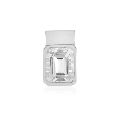 Colgante en plata con Cuarzo blanco (MONOSONO COLLECTION)