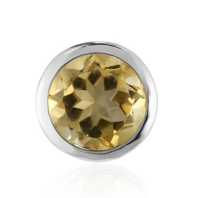 Colgante en plata con Citrino (MONOSONO COLLECTION)