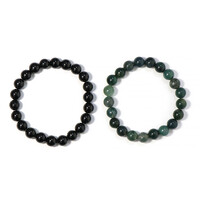 Brazalete con Turmalina negra