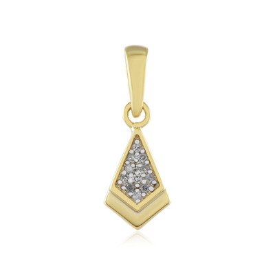 Colgante en plata con Diamante I2 (I)