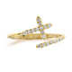 Anillo en oro con Diamante I1 (H)  (CIRARI)
