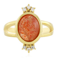 Anillo en plata con Piedra del sol