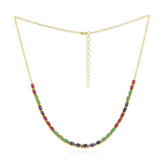 Collar en plata con Rubí de Madagascar