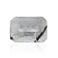 Piedra preciosa con Cuarzo rutilado negro