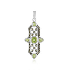 Colgante en plata con Peridoto