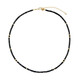 Collar en plata con Turmalina negra