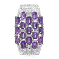 Colgante en plata con Amatista (Remy Rotenier)