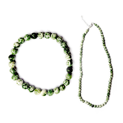 Collar en plata con Ágata dendrítica