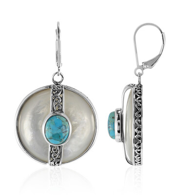 Pendientes en plata con Nácar (Art of Nature)