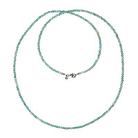 Collar en plata con Amazonita