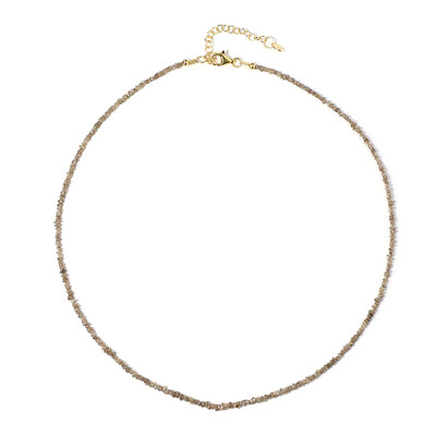 Collar en plata con Diamante champán