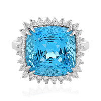 Anillo en plata con Topacio de  Marambaia (PHANTASIA)