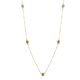 Collar en oro con Diamante champán I2