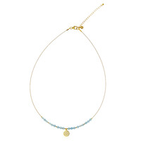 Collar con Aguamarina