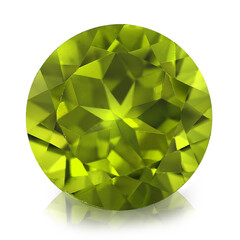 Piedra preciosa con Peridoto de cachemira 7.75 ct