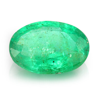 Piedra preciosa con Esmeralda de Zambia