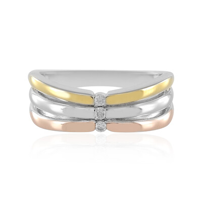 Anillo en plata con Diamante I3 (J)