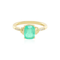 Anillo en oro con Esmeralda de Rusia (AMAYANI)