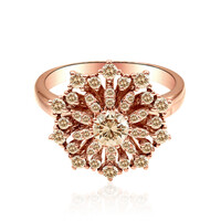 Anillo en oro con Diamante rosa de Francia de Argyle SI1