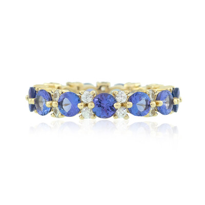 Anillo en oro con Tanzanita AAA (de Melo)