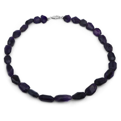 Collar en plata con Amatista