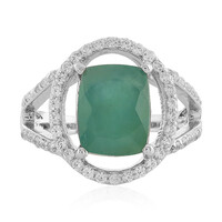 Anillo en plata con Grandidierita