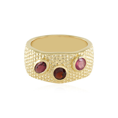 Anillo en plata con Rodolita