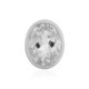 Colgante en plata con Cuarzo blanco (MONOSONO COLLECTION)