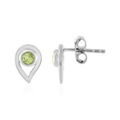 Pendientes en plata con Peridoto