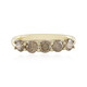 Anillo en oro con Diamante champán I2 (de Melo)