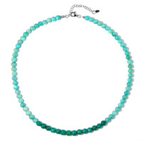 Collar en plata con Amazonita