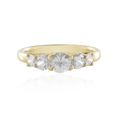 Anillo en oro con Zircón (de Melo)
