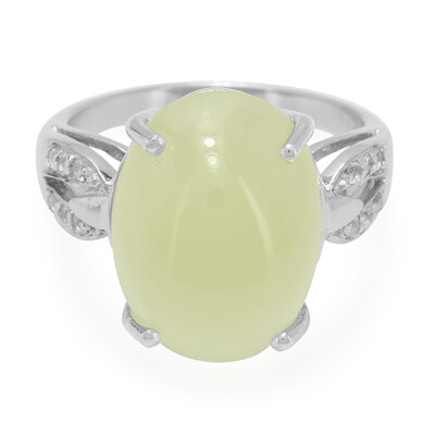 Anillo en plata con Aragonita de Capillitas