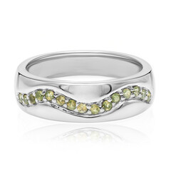 Anillo en plata con Alejandrita