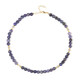 Collar en plata con Tanzanita (Riya)