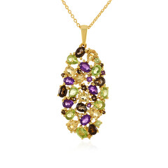 Collar en plata con Peridoto
