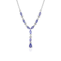 Collar en plata con Tanzanita