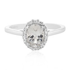 Anillo en plata con Danburita