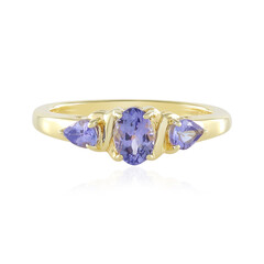 Anillo en plata con Tanzanita