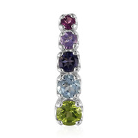 Colgante en plata con Peridoto