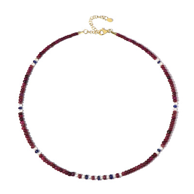 Collar en plata con Rubí (Riya)