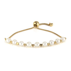 Brazalete en plata con Perla Freshwater