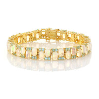 Brazalete en plata con Ópalo de Welo