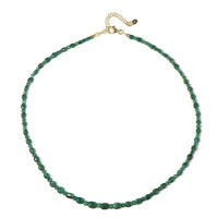 Collar en plata con Esmeralda de Zambia